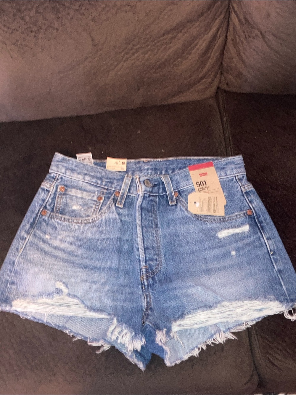 Women's Levi’s  Blue Denim Shorts